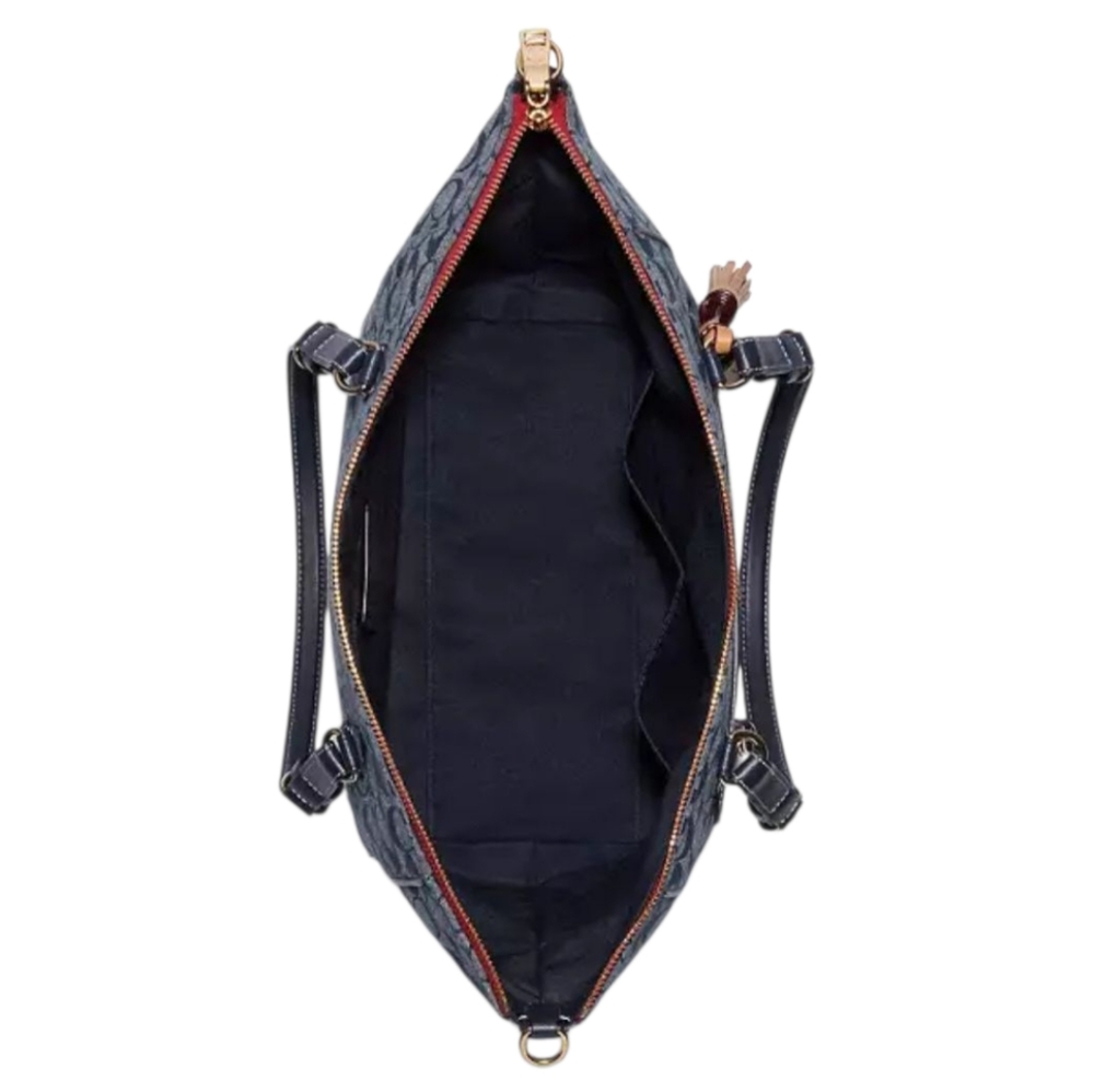 Coach Kleo Carryall Denim Tote - Picture 3 of 4